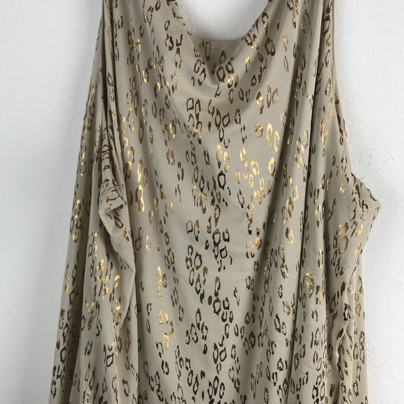 Plus Size Cheetah Print Blouse, Lane Bryant, 4X - Picture 6 of 7